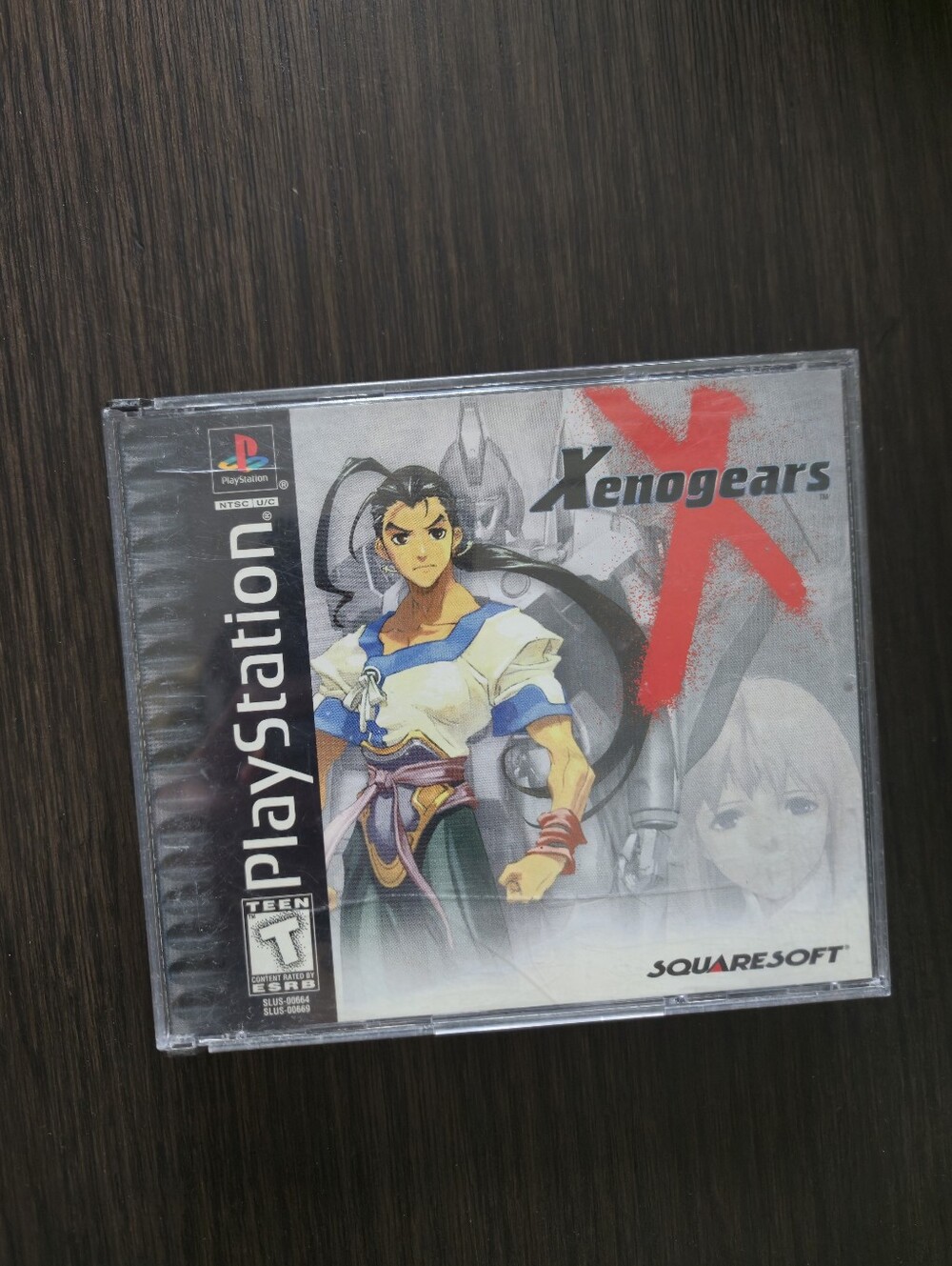 Xenogears PS1 PlayStation 1 Complete CIB Black Label Squaresoft